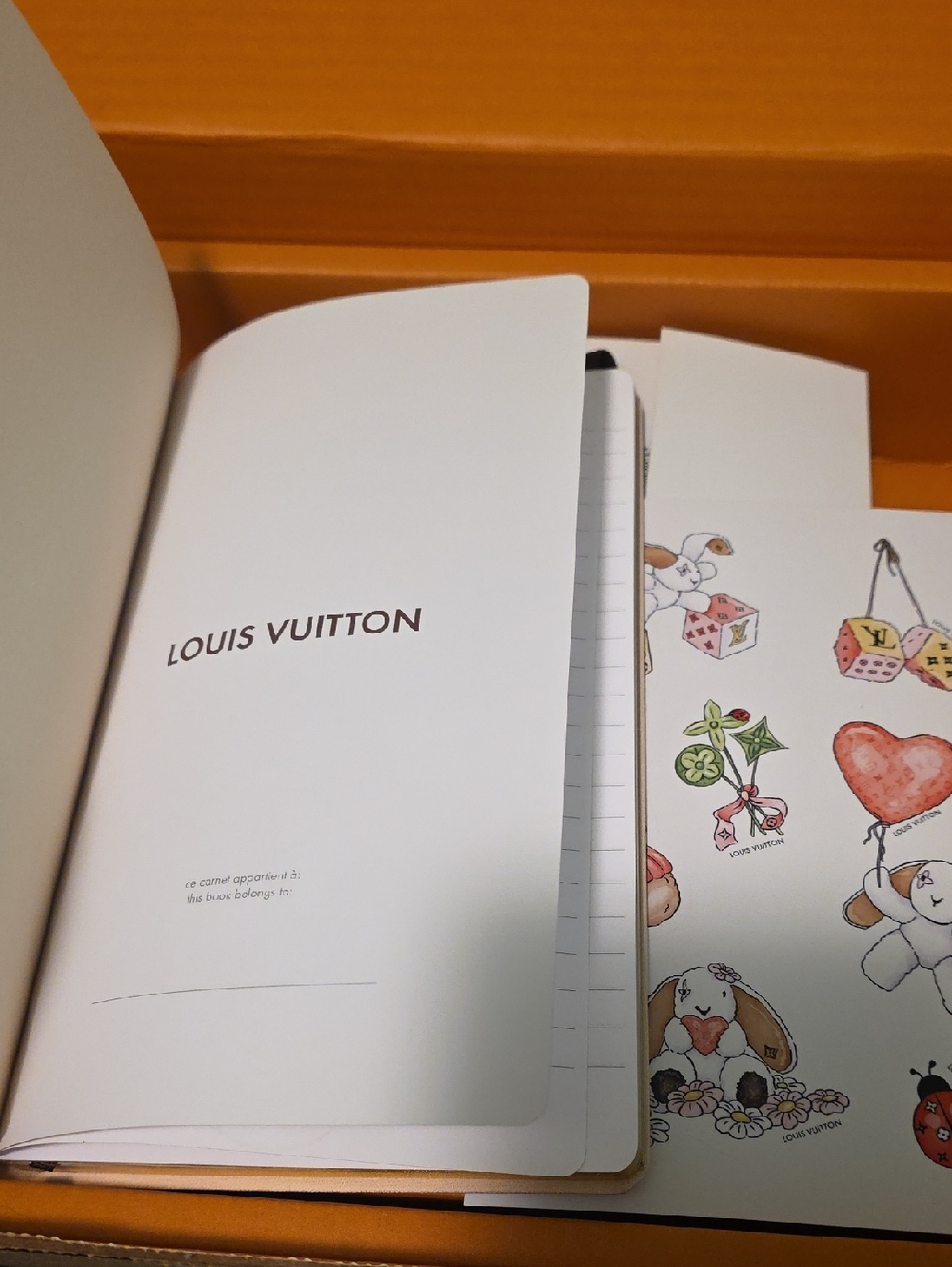 Louis Vuitton 2026 Mothers Day Jane Notebook With Sticker Set - Picture 9 of 10